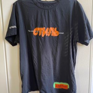 Heron Preston CTNMB Spray Logo Print T-Shirt
